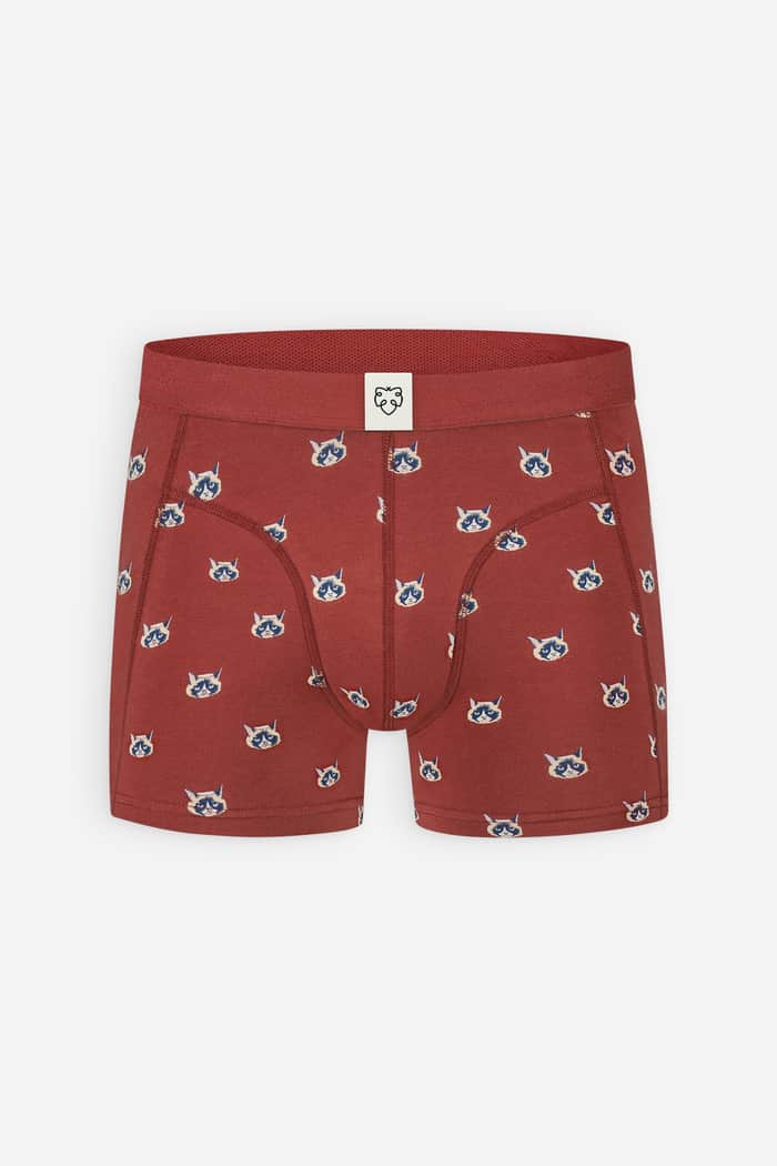 a dam underwear Stone Red Catface