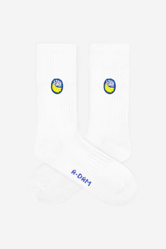 a dam underwear White Banana Sticker