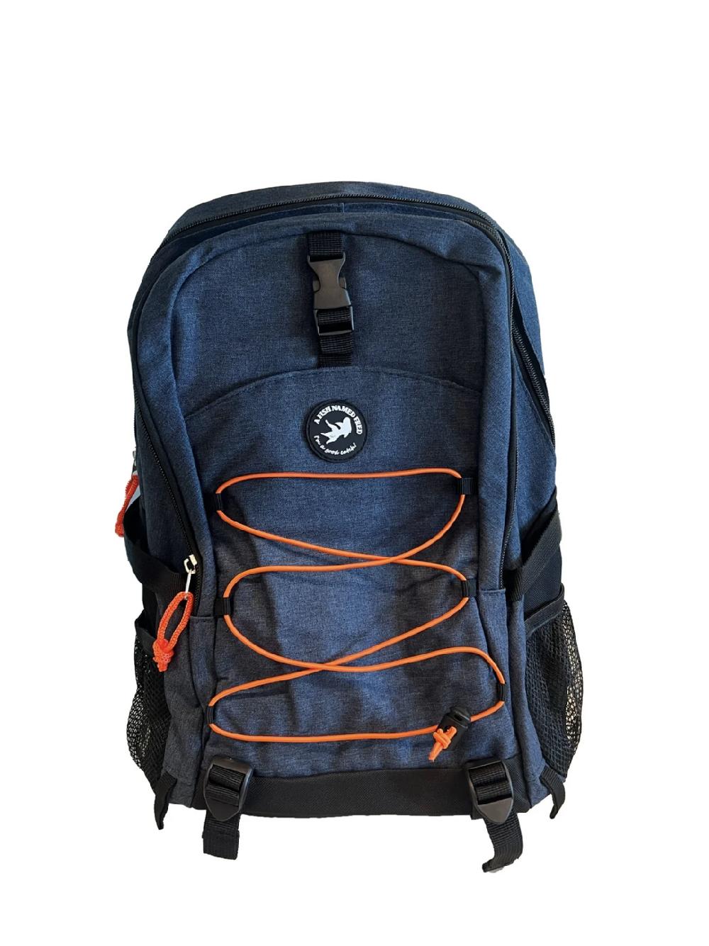 a fish named fred Backpack denim sports (1pcs)