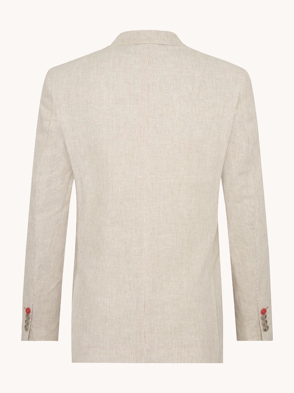 A Fish Named Fred Blazer Linen Stripe