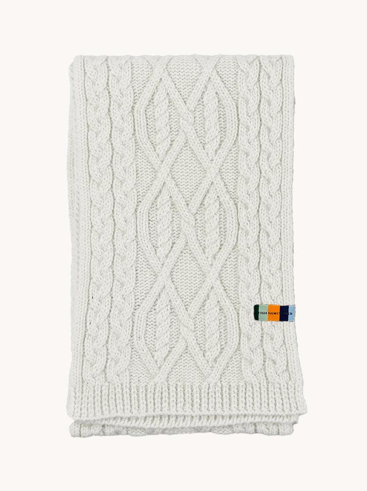 A Fish Named Fred Cable Scarf