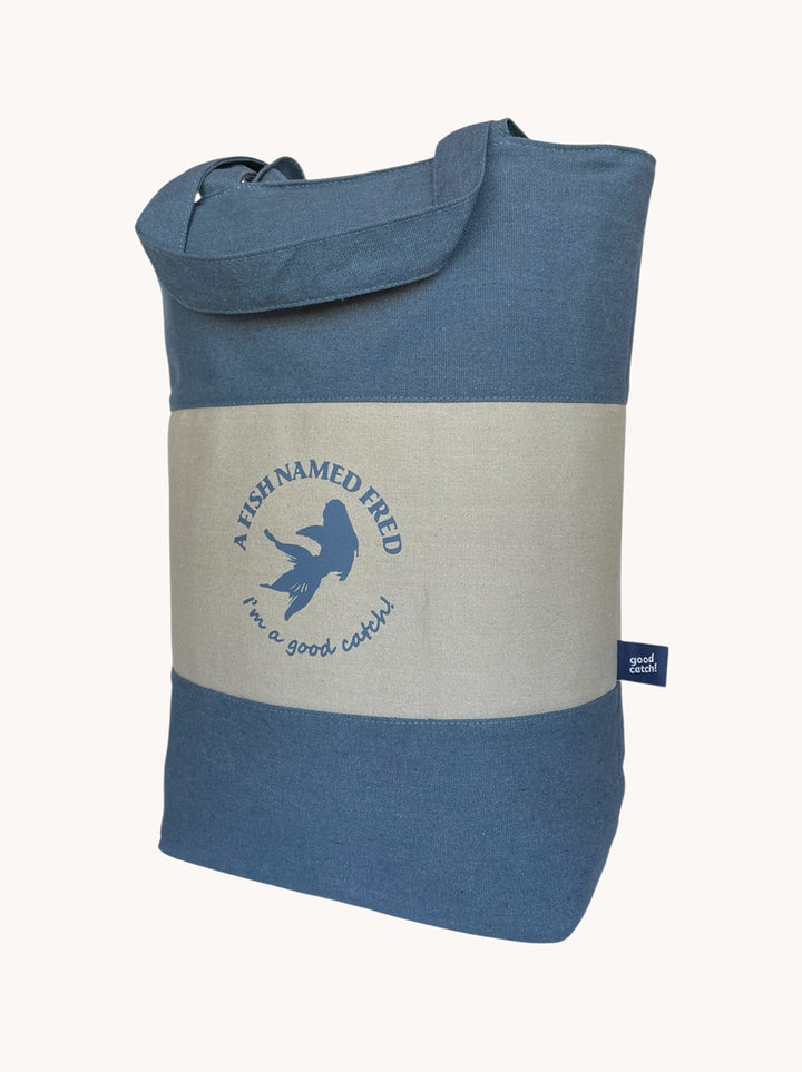 a fish named fred Cooler totebag