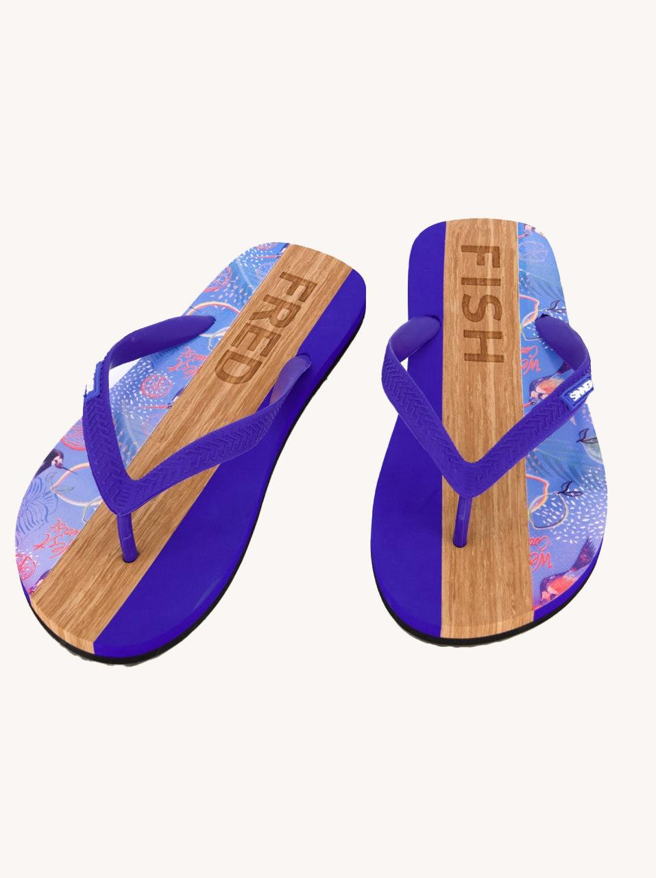 a fish named fred Flip Flops Hummingbird