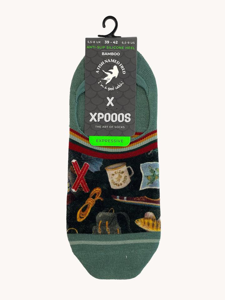 a fish named fred Footie outdoor elements (1pair)