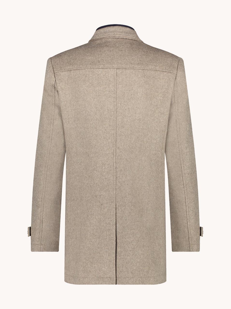 A Fish Named Fred Funnel Neckcoat