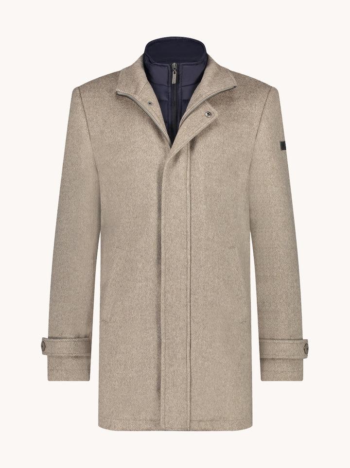 a fish named fred Funnel neckcoat