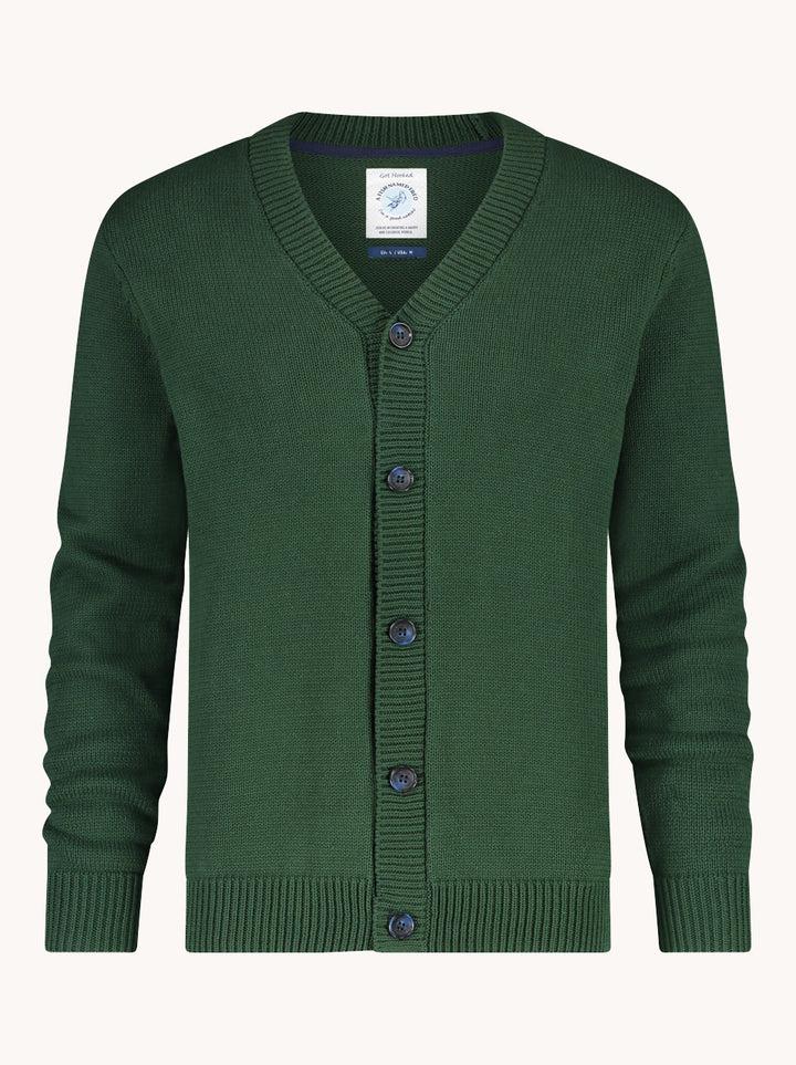 a fish named fred Knitted cardigan