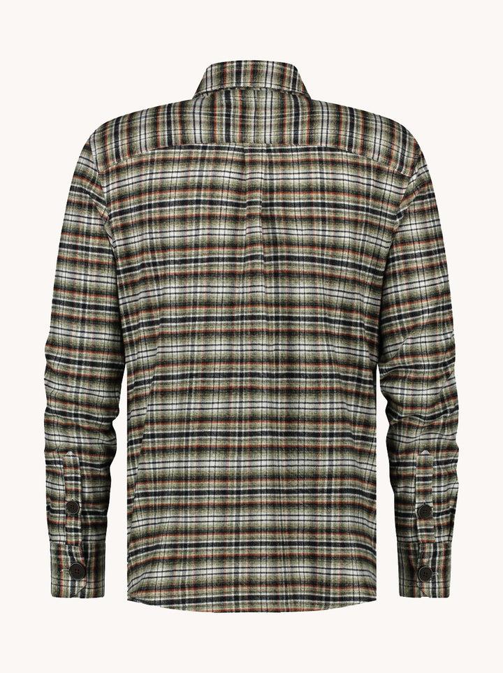 A Fish Named Fred Overshirt Brushed Check