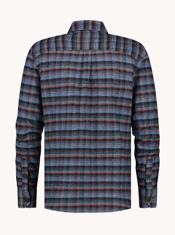 A Fish Named Fred Overshirt Brushed Double Check