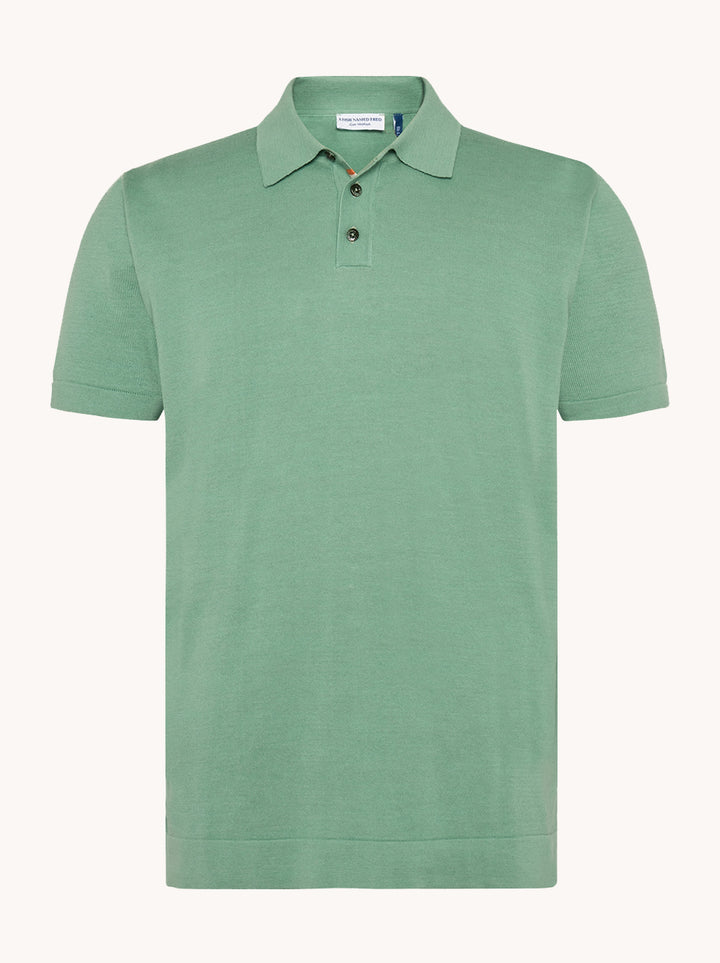 a fish named fred Polo knitted