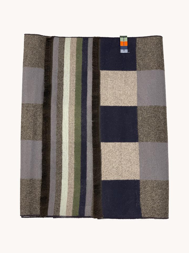 A Fish Named Fred Scarf Block Stripe