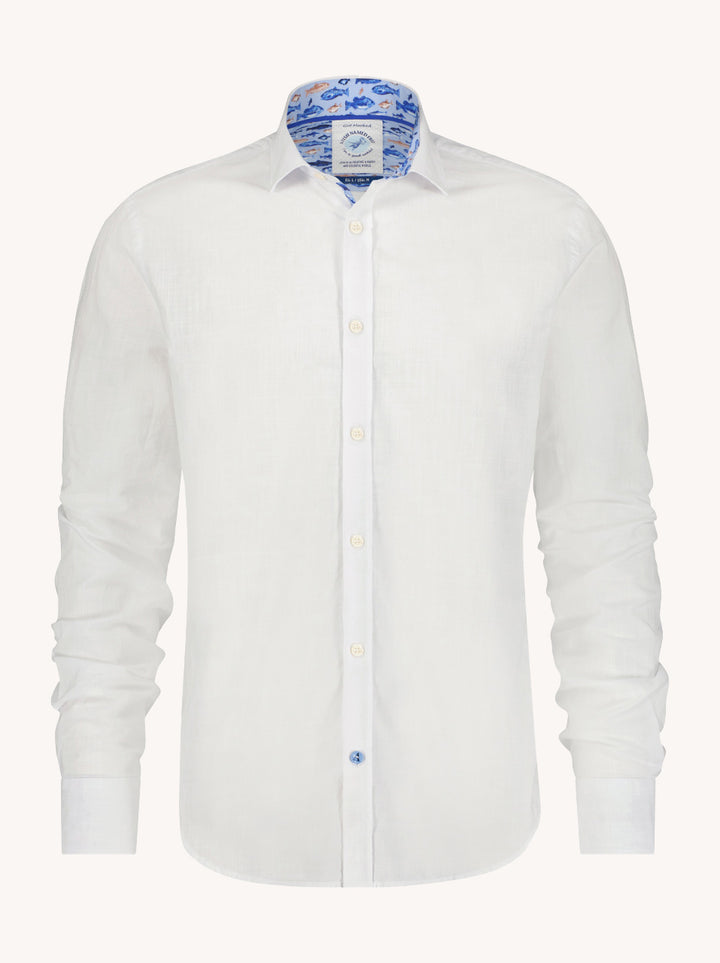 a fish named fred Shirt linen look