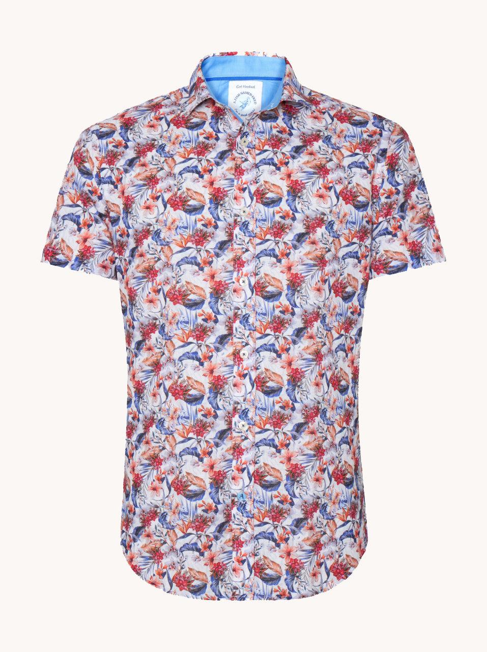 A Fish Named Fred Shirt SS Floral