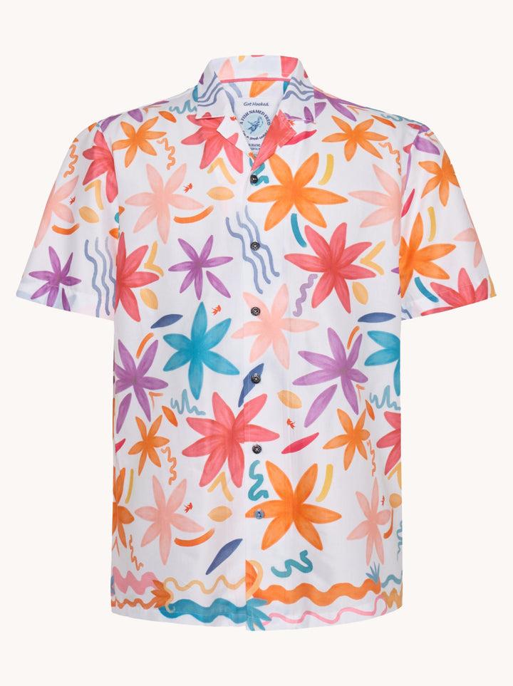 a fish named fred Shirt SS watercolor flower
