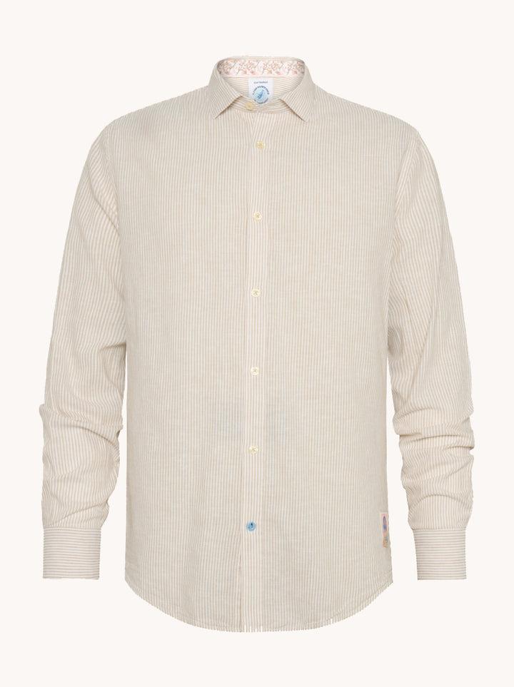 a fish named fred Shirt stripe linen