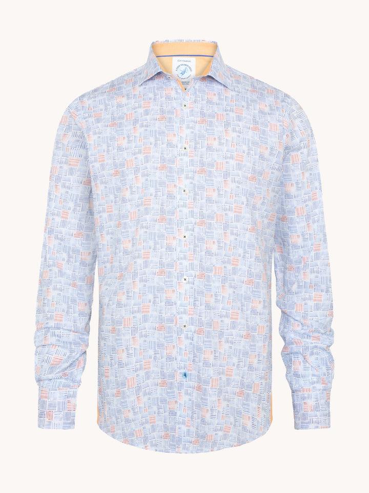 a fish named fred Shirt watercolor stripes