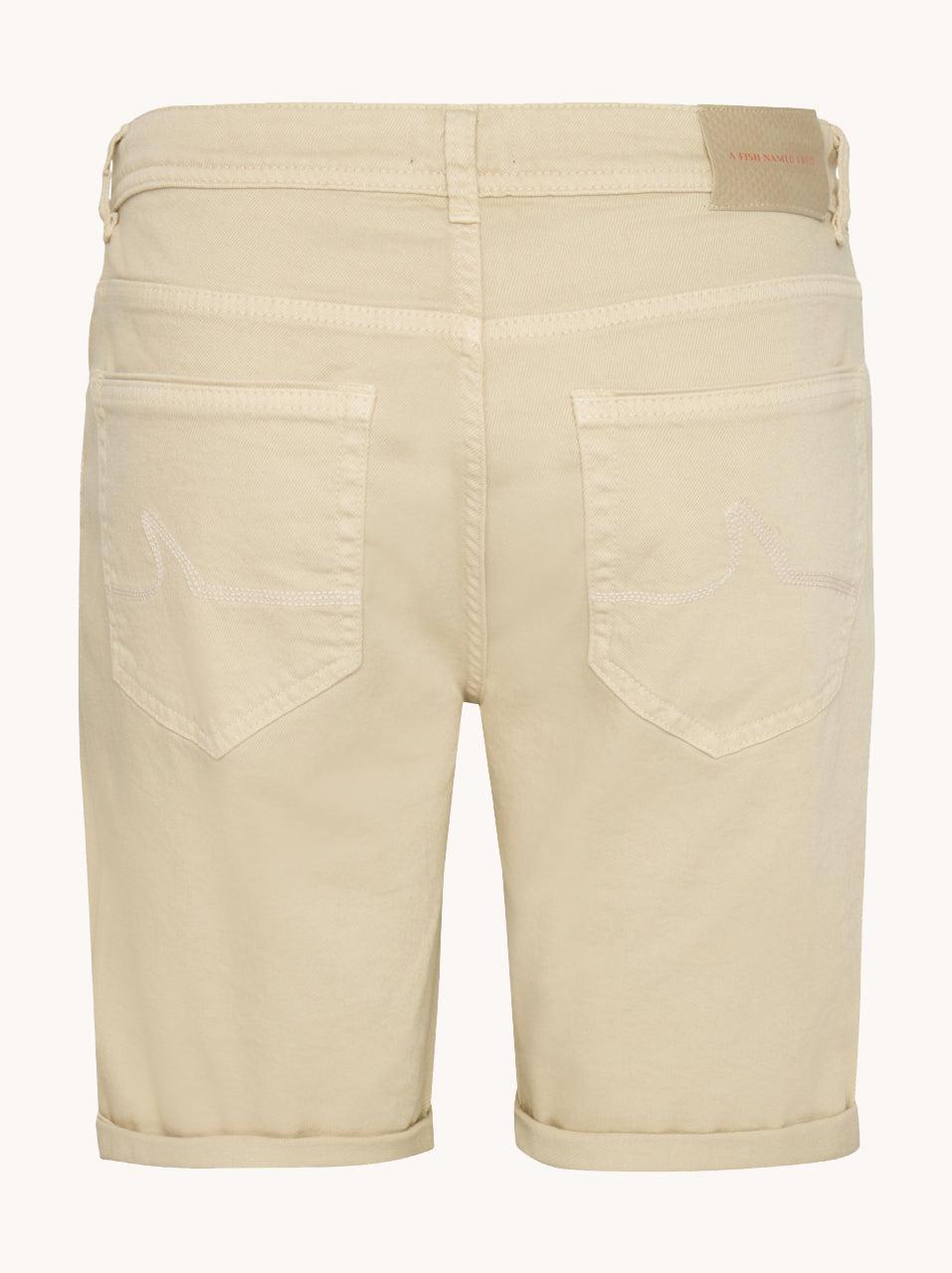 A Fish Named Fred Short Coloured Denim