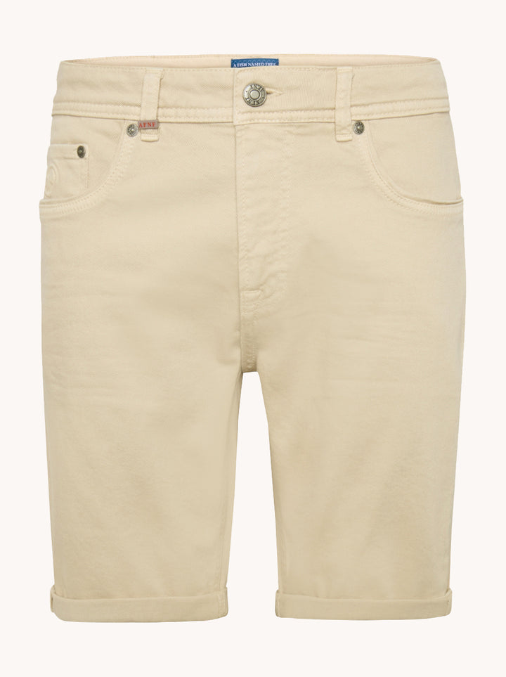 a fish named fred Short coloured denim