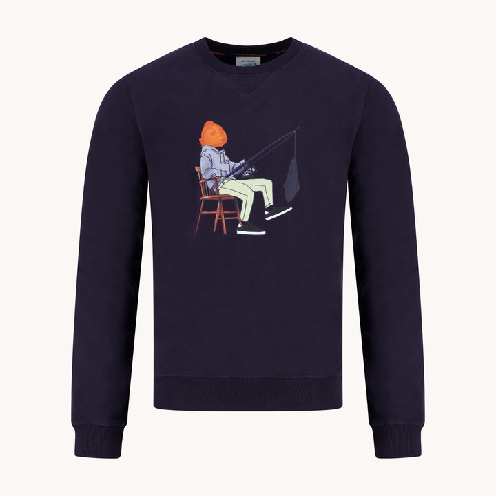 a fish named fred Sweater fishing Fred