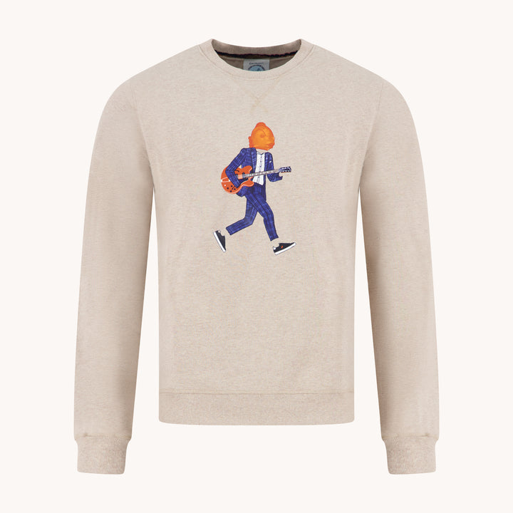 a fish named fred Sweater guitar Fred