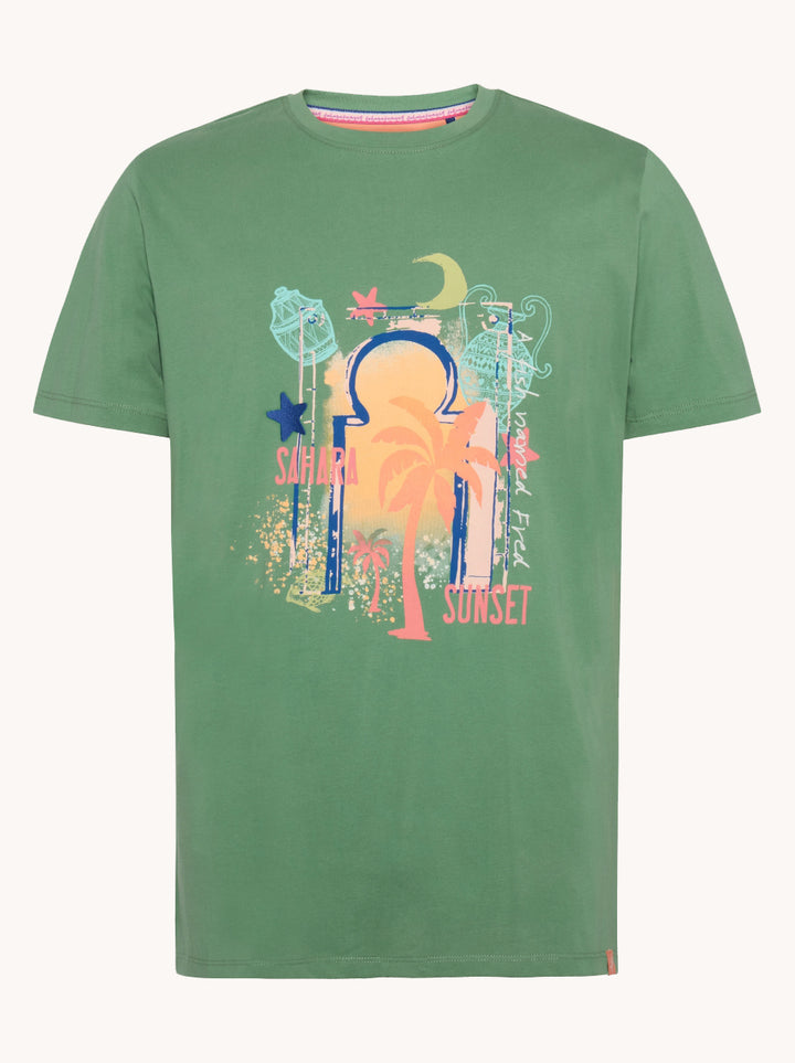a fish named fred T-shirt sunset journey