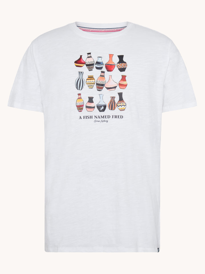 A Fish Named Fred T-shirt Vase