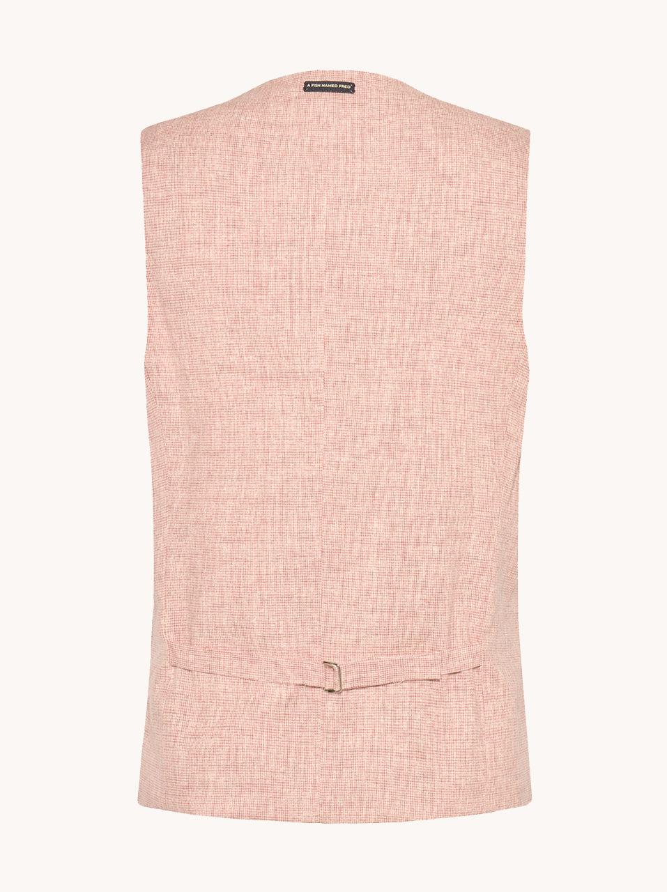 A Fish Named Fred Waistcoat Small Check