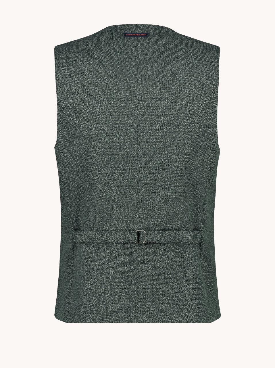 A Fish Named Fred Waistcoat Woven Melange