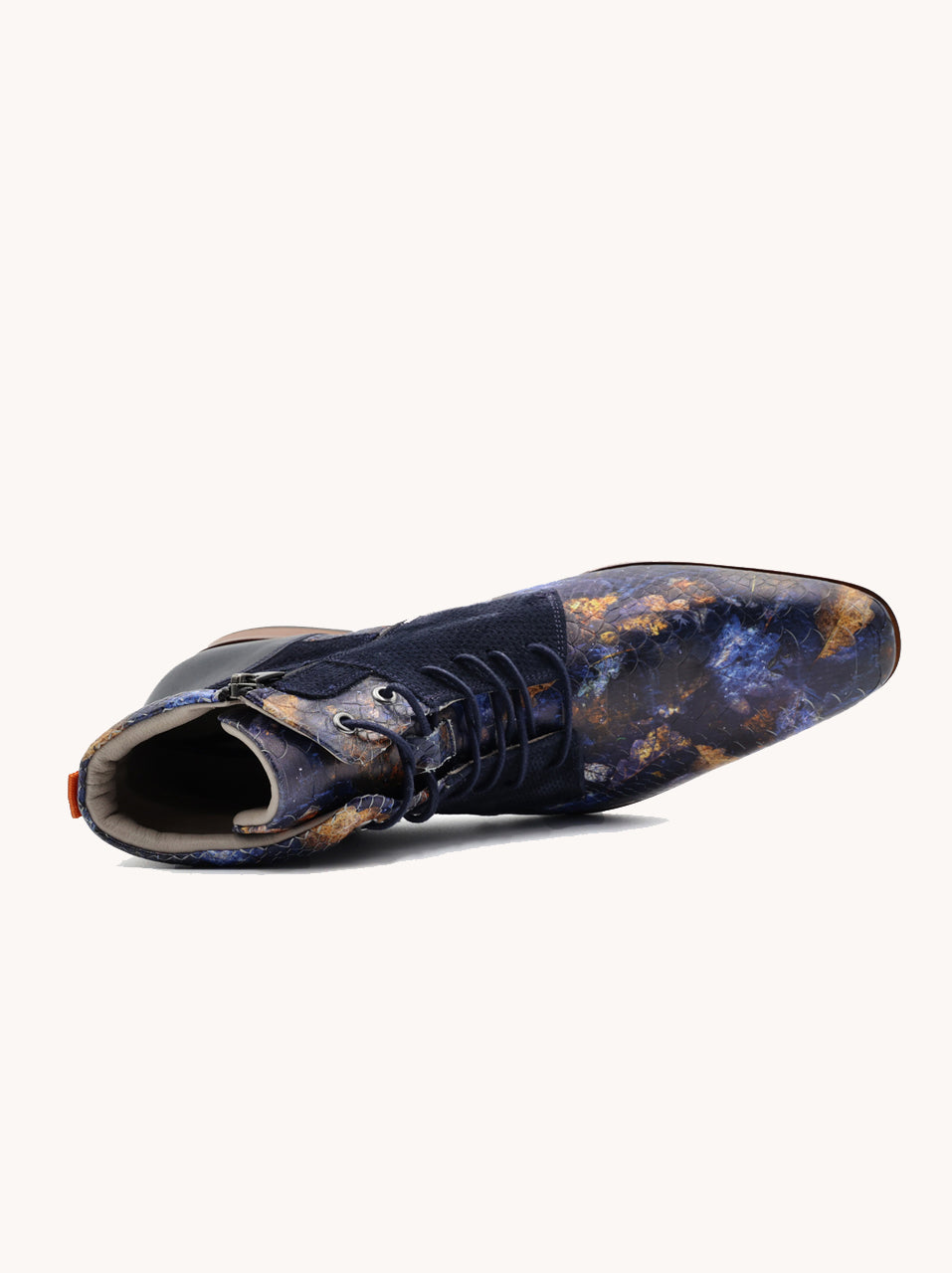 A Fish Named Fred MELIK X FRED Leather Boots Leaves
