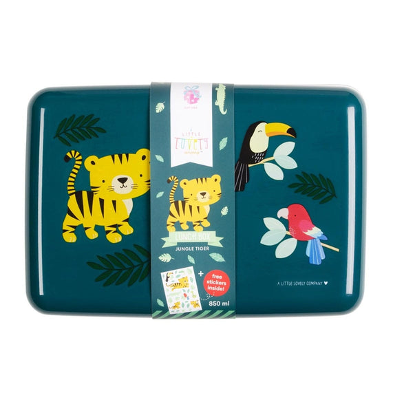 A Little Lovely Company Lunch Box: Jungle Tijger