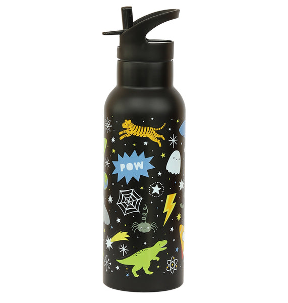 a little lovely company XL RVS drinkfles: Galaxy