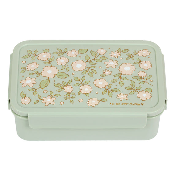 a little lovely company Bento lunch box: Bloesems - salie