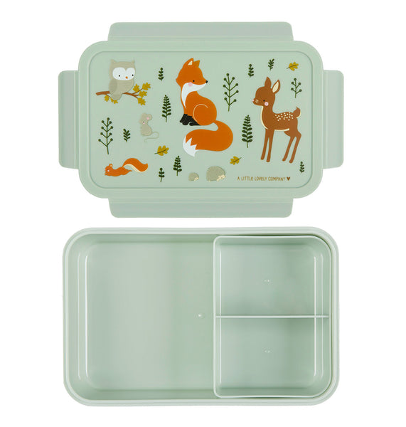 A Little Lovely Company Bento Lunch Box: Bosvriendjes