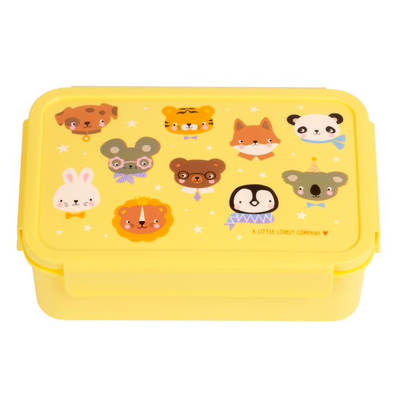 a little lovely company Bento lunch box: Dierenvriendjes