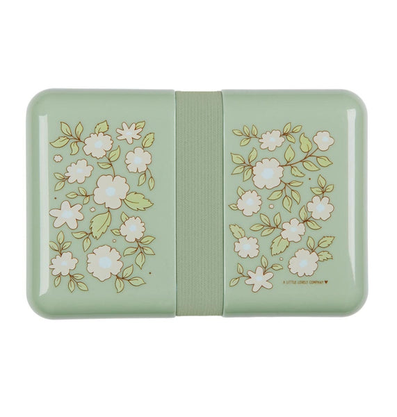 a little lovely company Lunch box: Bloesems - saliegroen