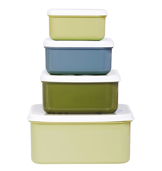 A Little Lovely Company Lunch & Snack Box Set: Dinosaurussen