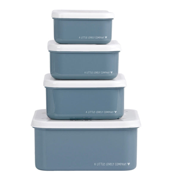 A Little Lovely Company Lunch & Snack Box Set: Voertuigen