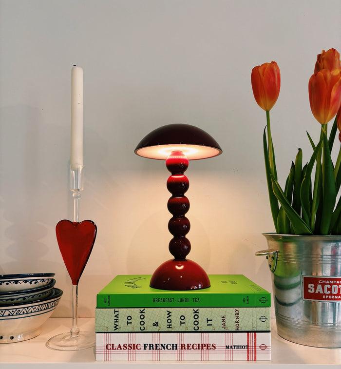 Anna Nina Addison Ross Cherry Rechargeable Table Lamp