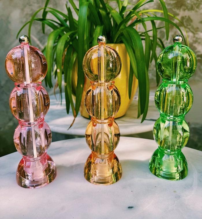 Anna Nina Addison Ross Ice Pink Salt/Pepper Mill Grinder