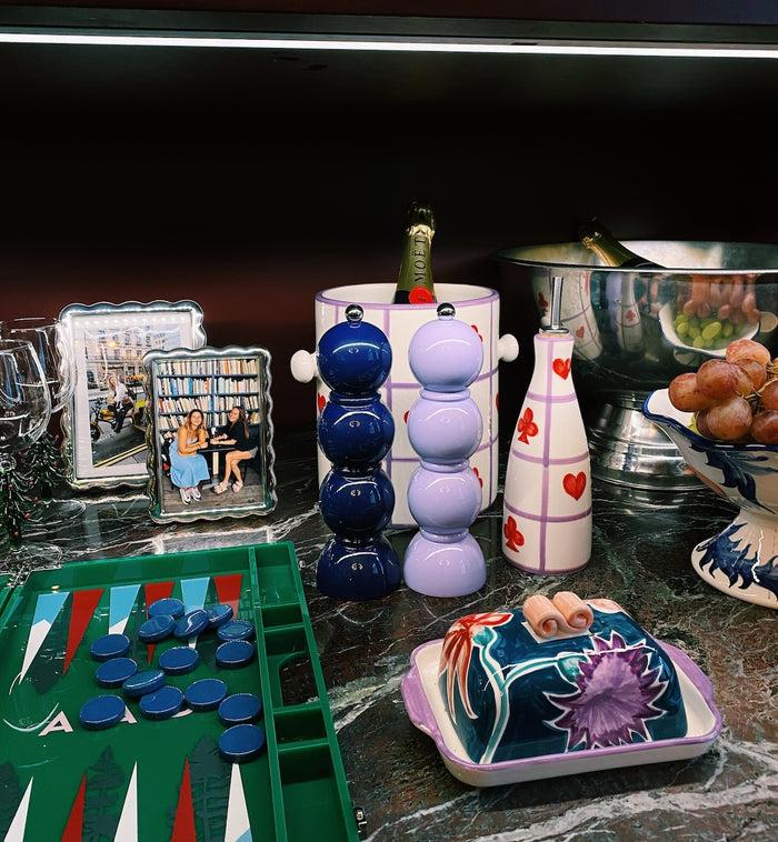 Anna Nina Addison Ross Lilac Salt/Pepper Mill Grinder