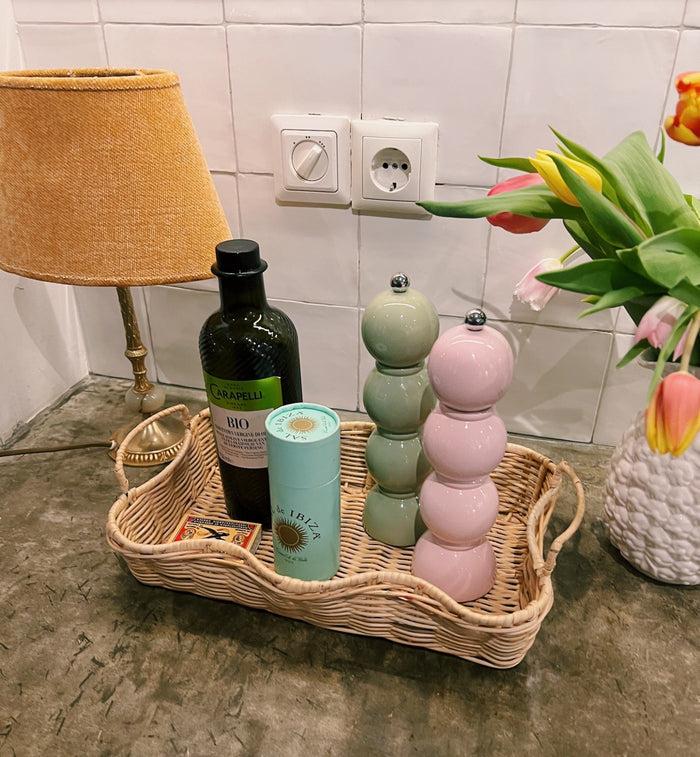 Anna Nina Addison Ross Pink Salt/Pepper Mill Grinder