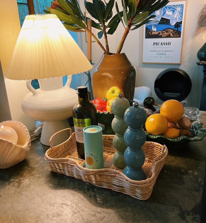 Anna Nina Addison Ross Sage Green Salt/Pepper Mill Grinder