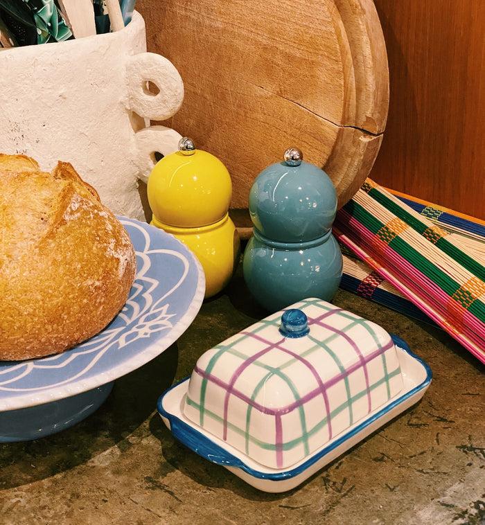 Anna Nina Addison Ross Small Buttercream Salt/Pepper Mill Grinder