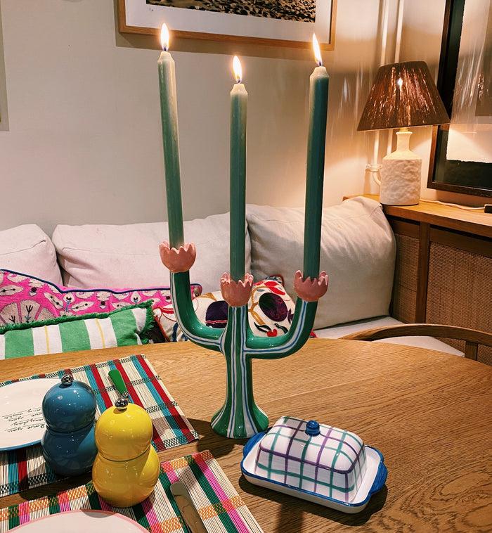 Anna Nina Addison Ross Small Chambray Salt/Pepper Mill Grinder