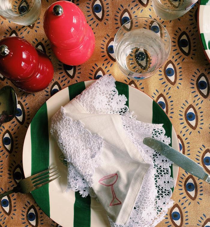 Anna Nina Addison Ross Small Red Cherry Salt/Pepper Mill Grinder