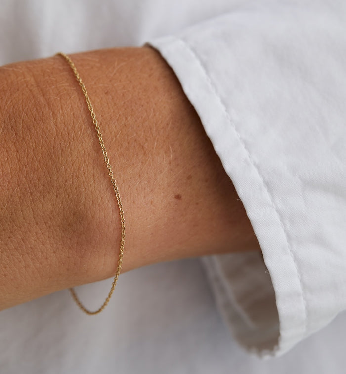 Anna Nina Anchor Bracelet 14K