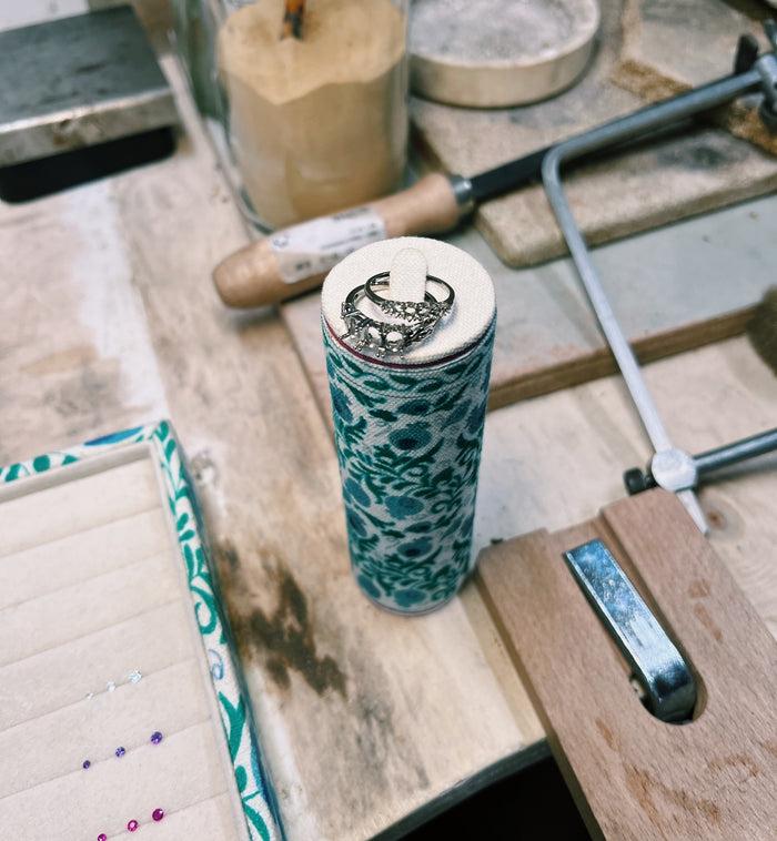 Anna Nina Anna Ring W/G 14K White Gold