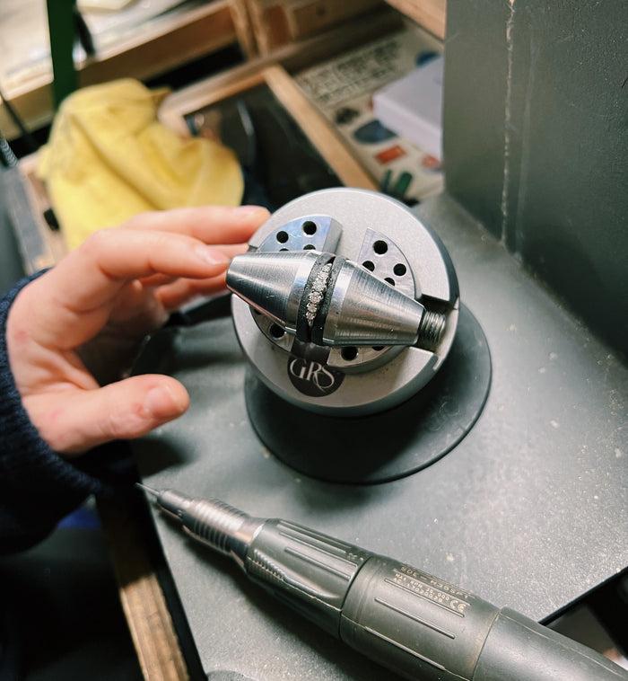 Anna Nina Anna Ring W/G 14K White Gold