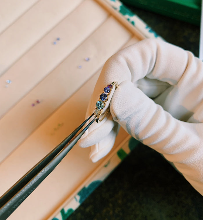 Anna Nina Anna Ring Y/G 14K Yellow Gold