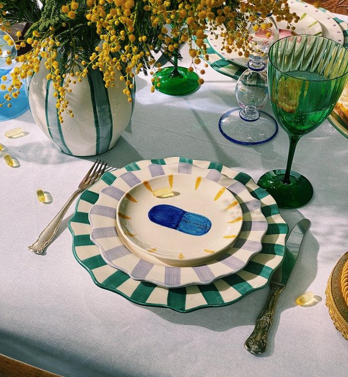 Anna Nina Anti Hangover Pill Dessert Plate